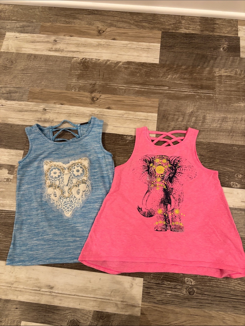 Kids Sleeveless Graphic Tank Top